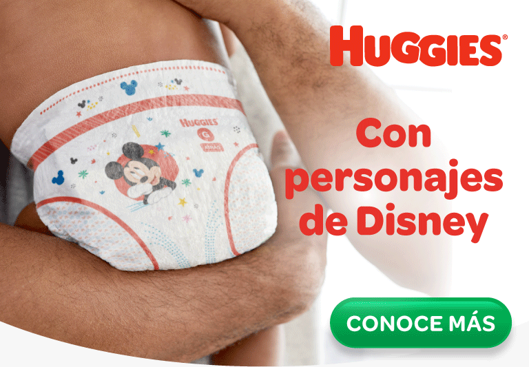 Huggies con personajes Disney